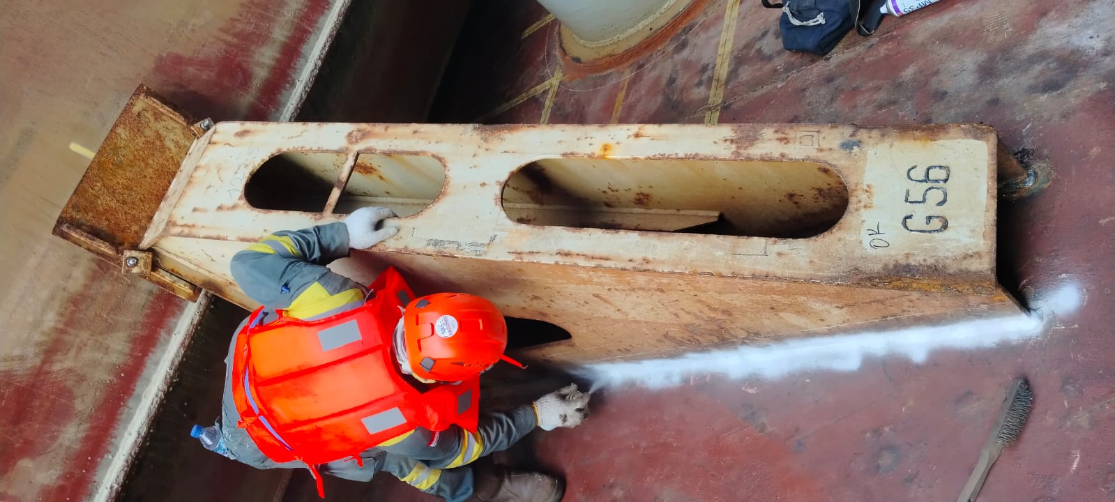 Install MPI Chock Photo