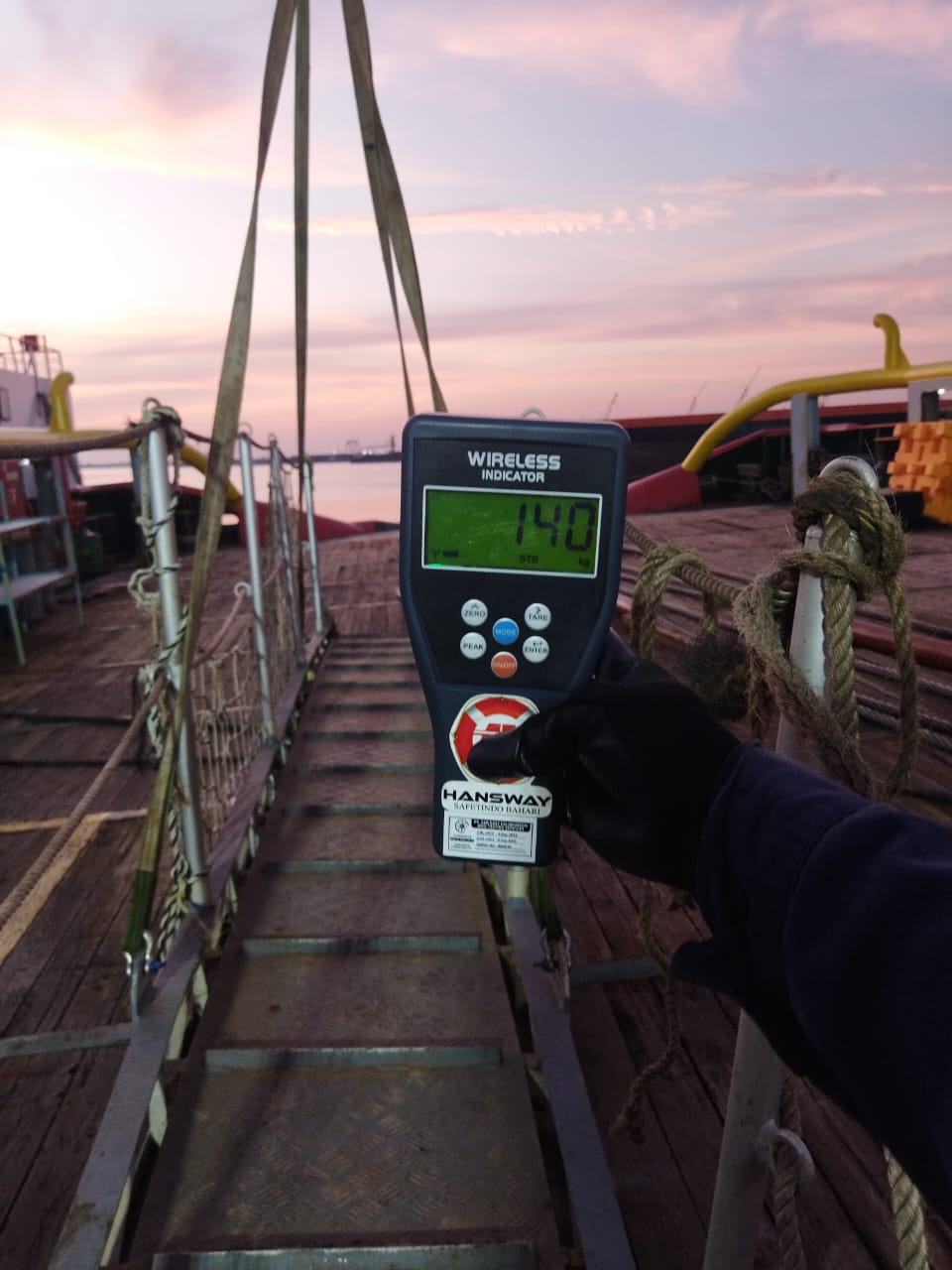 Load test gangway Photo