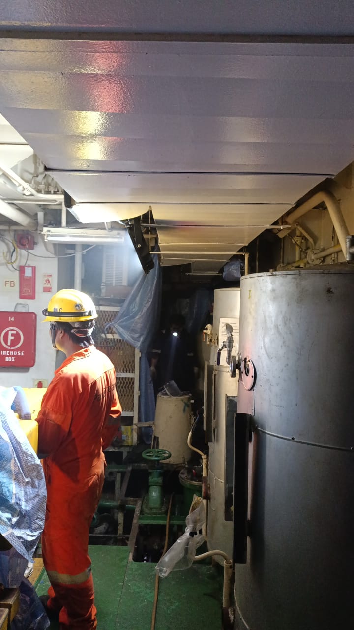 HVAC work inspection Photo